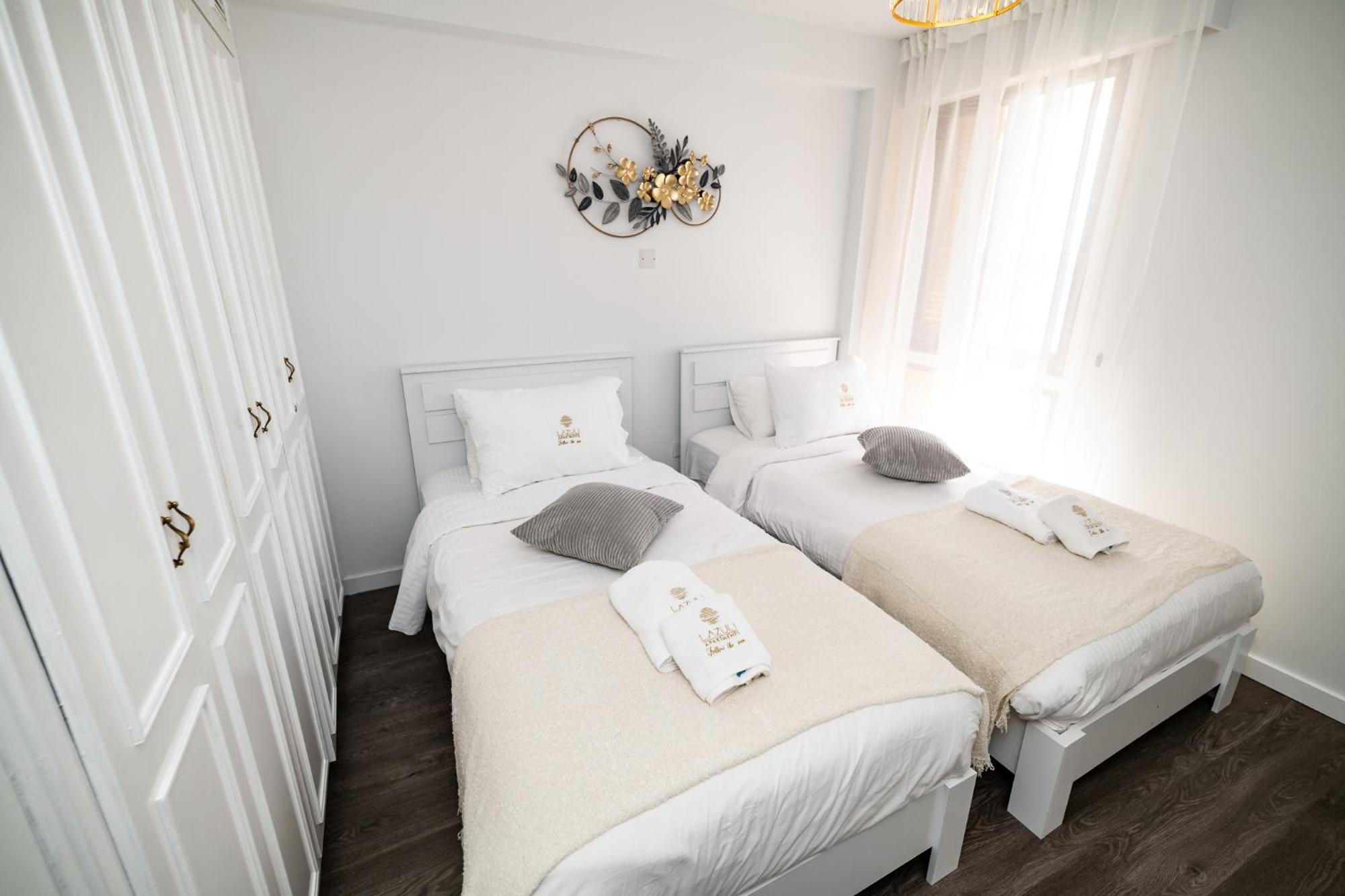 Lazuli Beachfront Sea View Ap144 Larnaca Exteriör bild